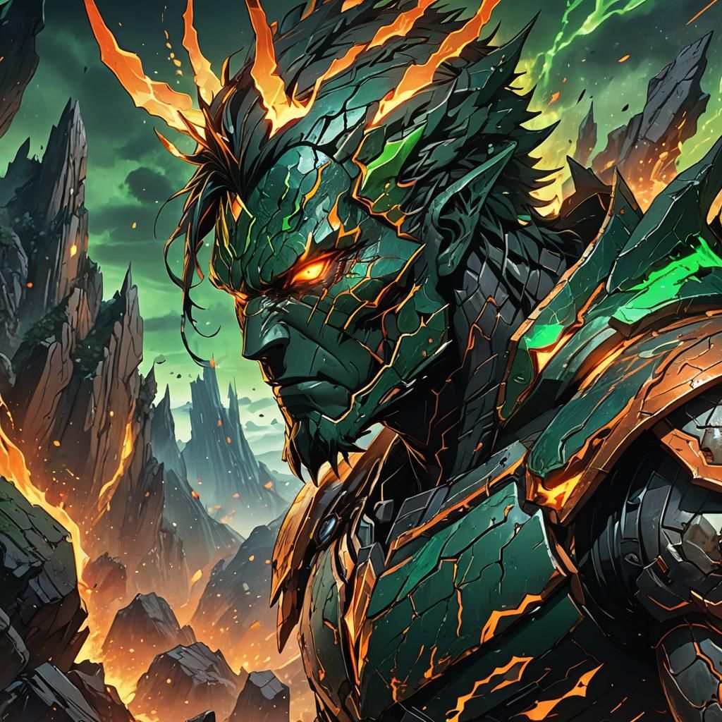 Cyberpunk Anime Villain Unveiled