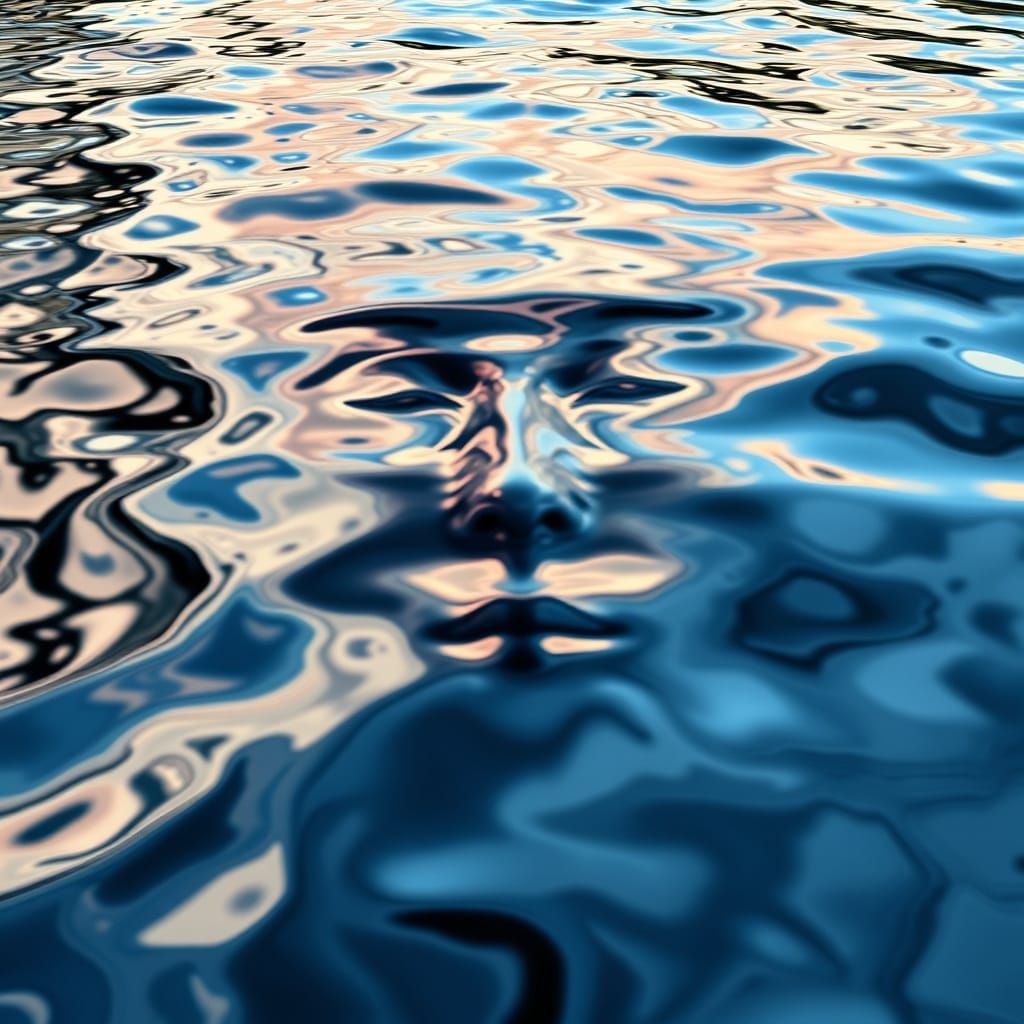 Ripples of Serenity in Vibrant Hues