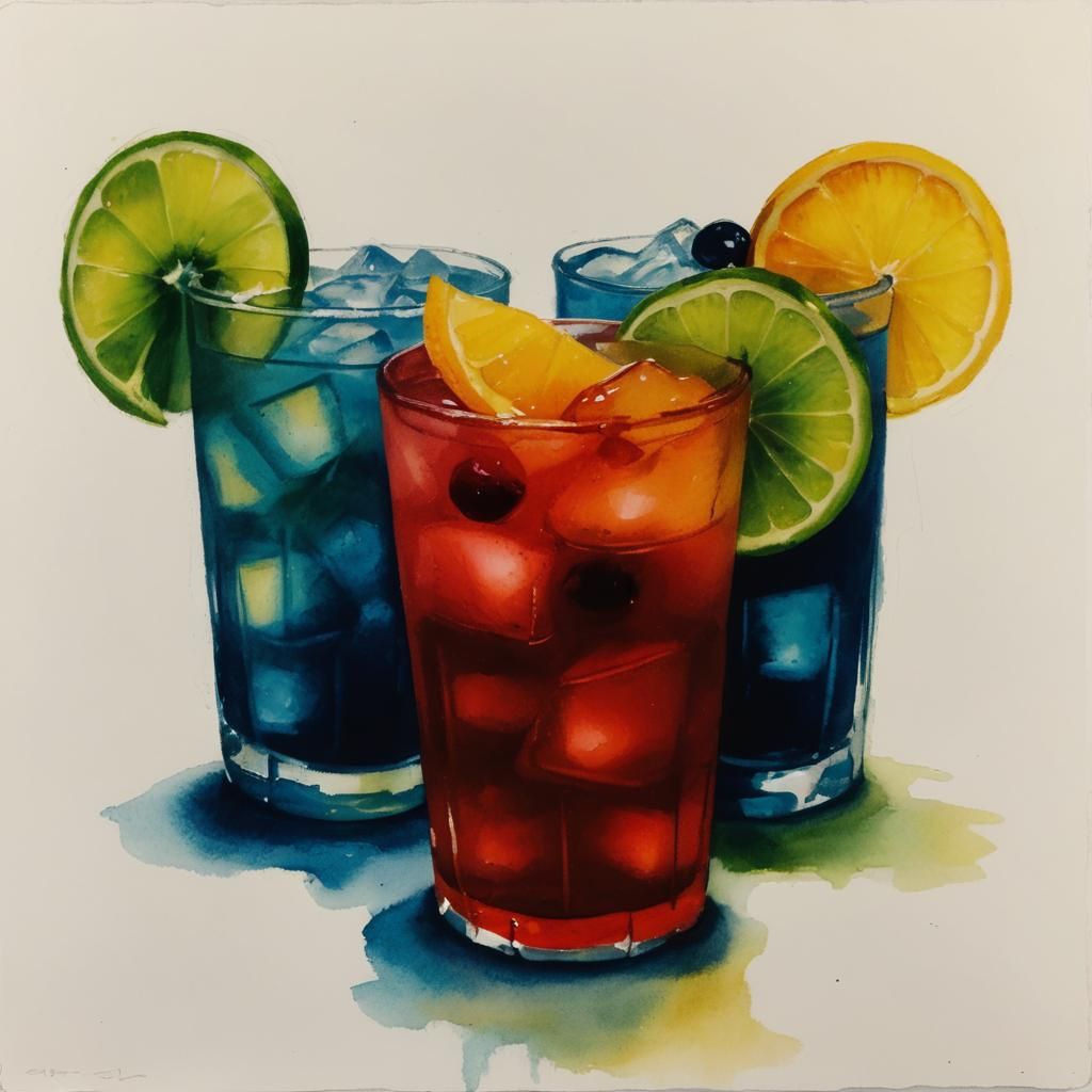 AI Generated Cocktails