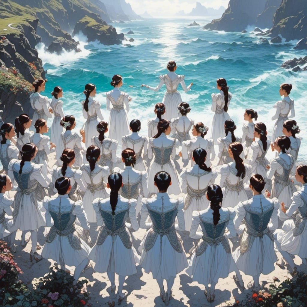 AI Generated Elf with Elven Lacquer Aesthetic