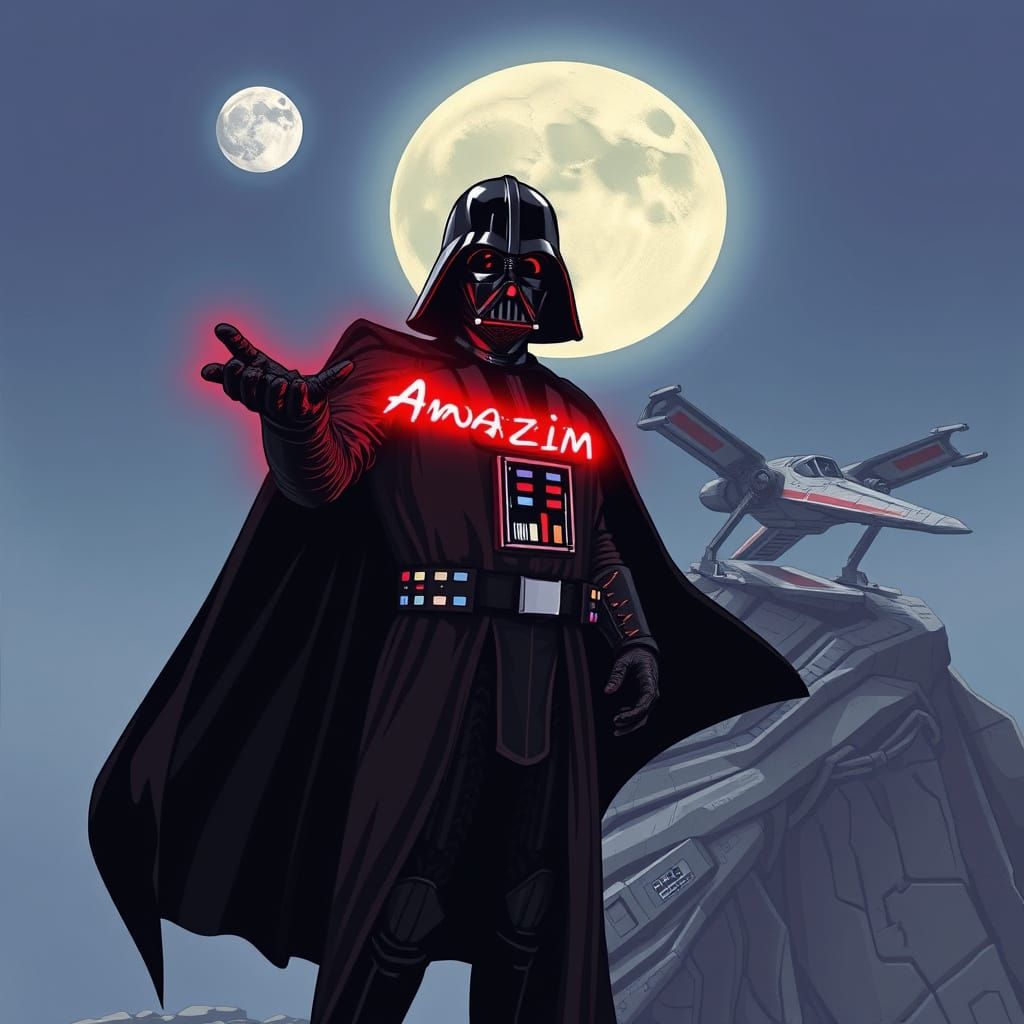 Darth Vader Force Creates "Amazing" in Star Wars Fan Art