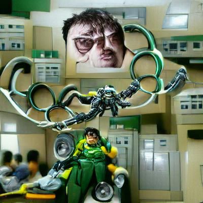 Doctor Octopus AI Generated Image