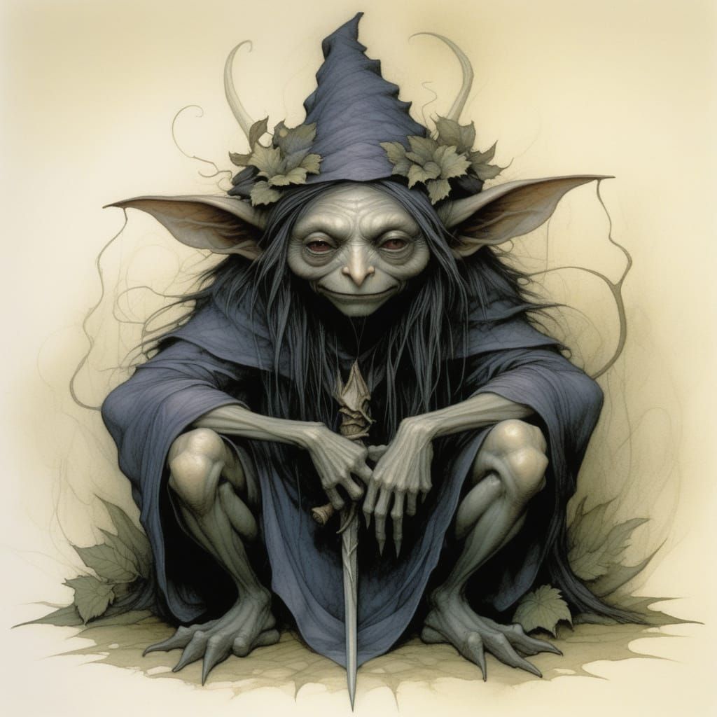 Dark Fantasy Landscape in Grimdark Style