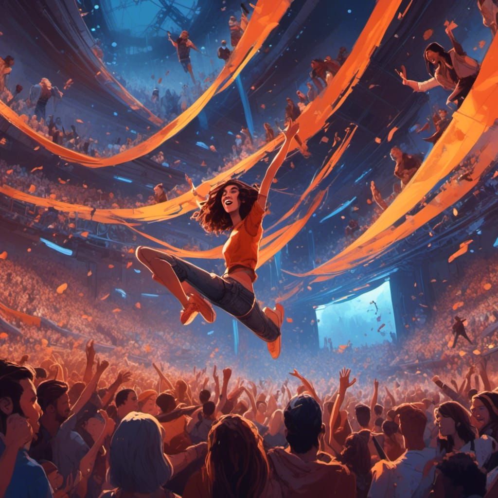 The energy here gives me life for a while