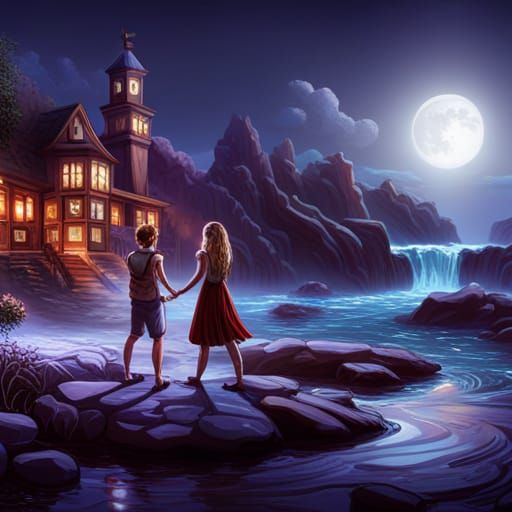 Fantastical Teenage Love in Deep Color