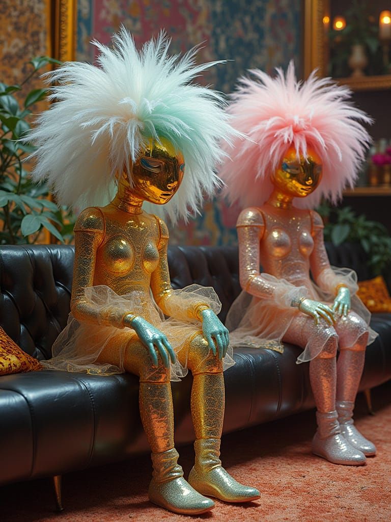 Cyberhybridism in Bold Pastels