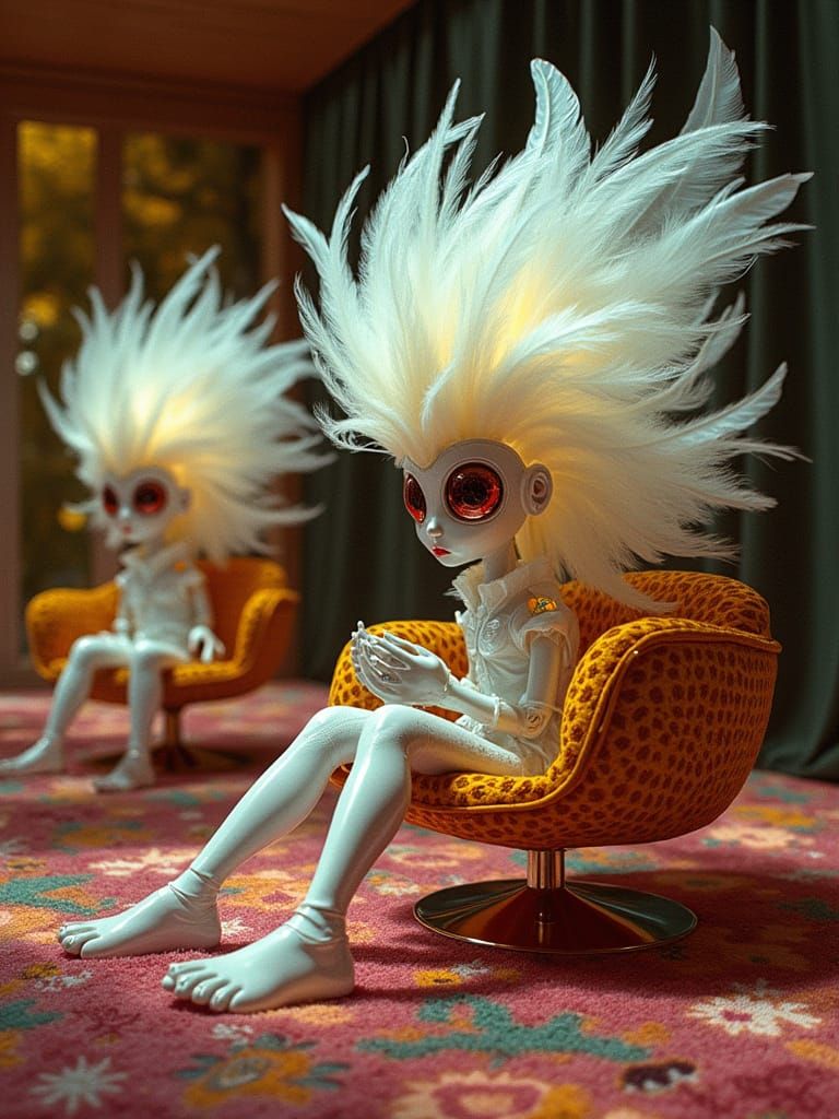 Cyberhybridism in Bold Pastels