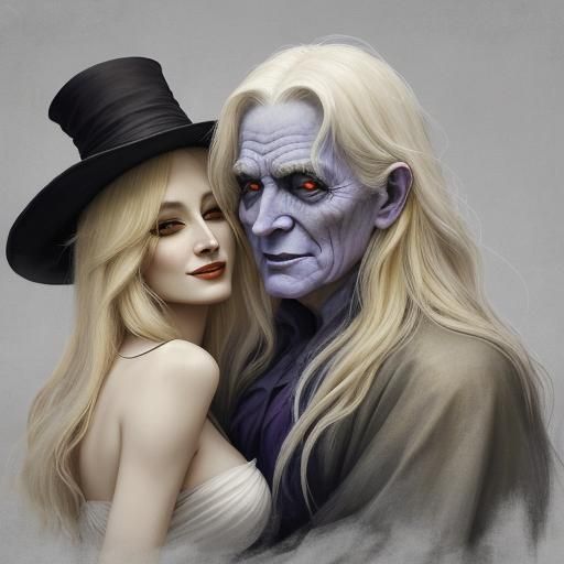 Sensual Demons in a Dark Fantasy Art Style