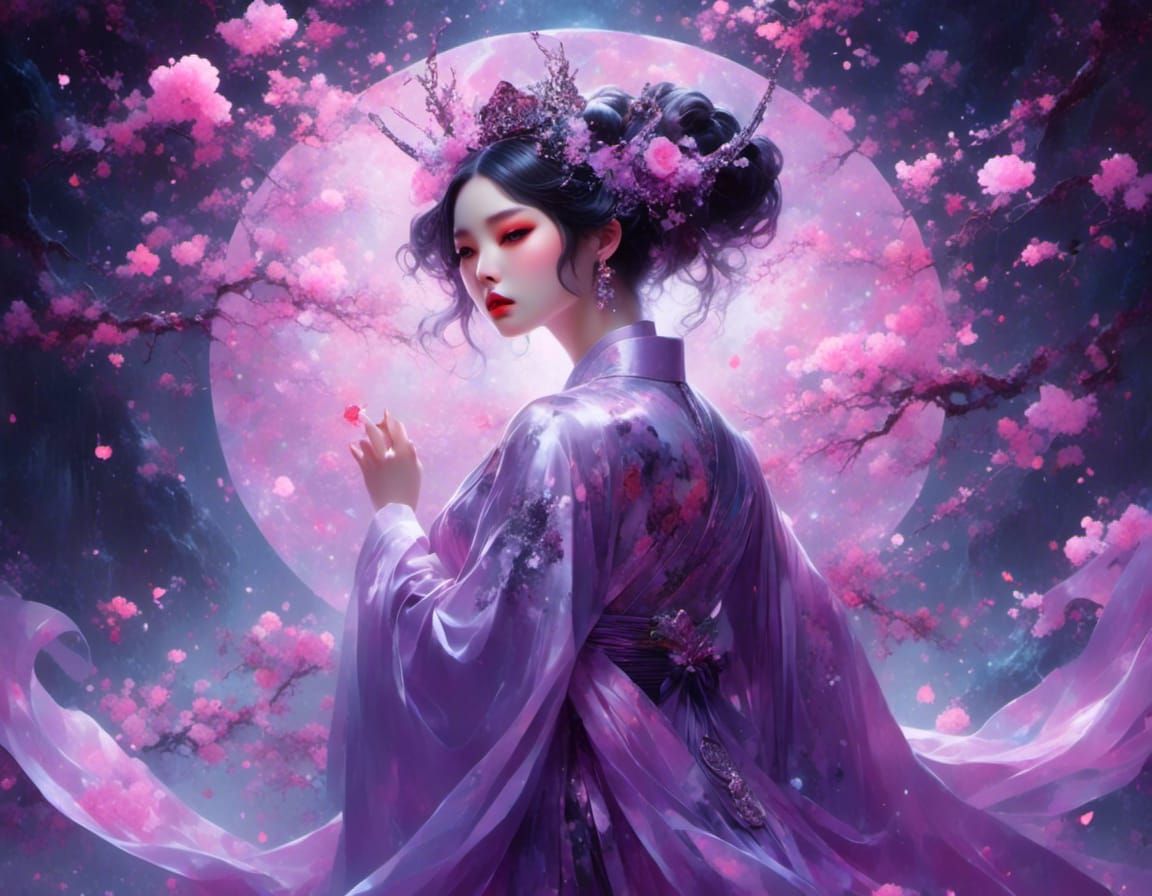 Purple Kimono