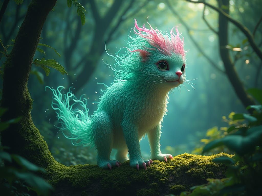 Hyaline Poetic Quilling Melodramatic Lighting Neon Flamedrops