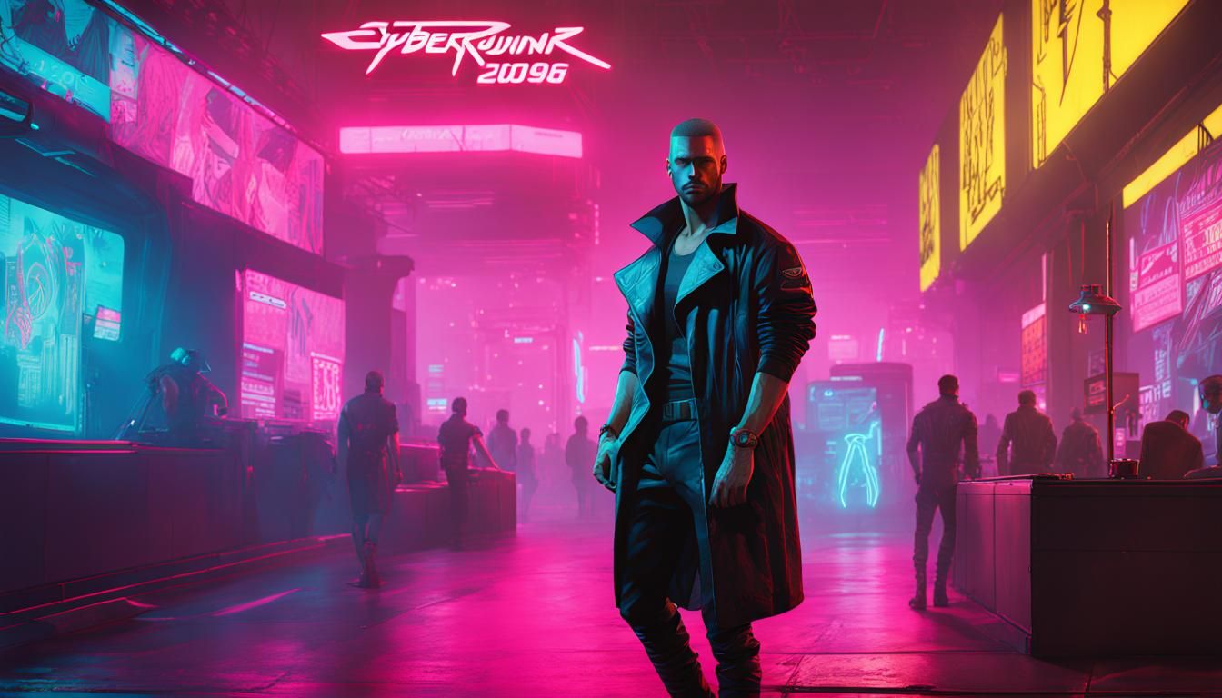 Cyberpunk 2099: Man Living His Best Life