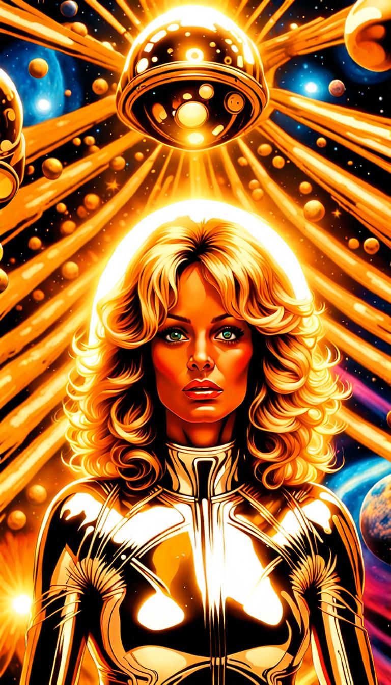 Sci-Fi Farrah Fawcett