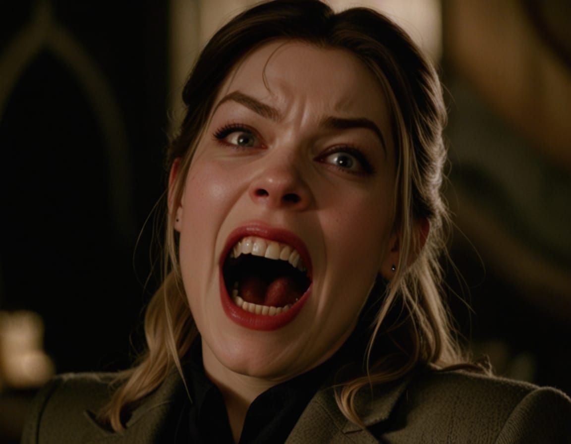 Gwen Stacy as a Gothic Vampire