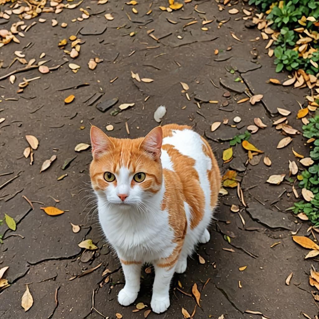 Cat Without Tail, AI Generated Image