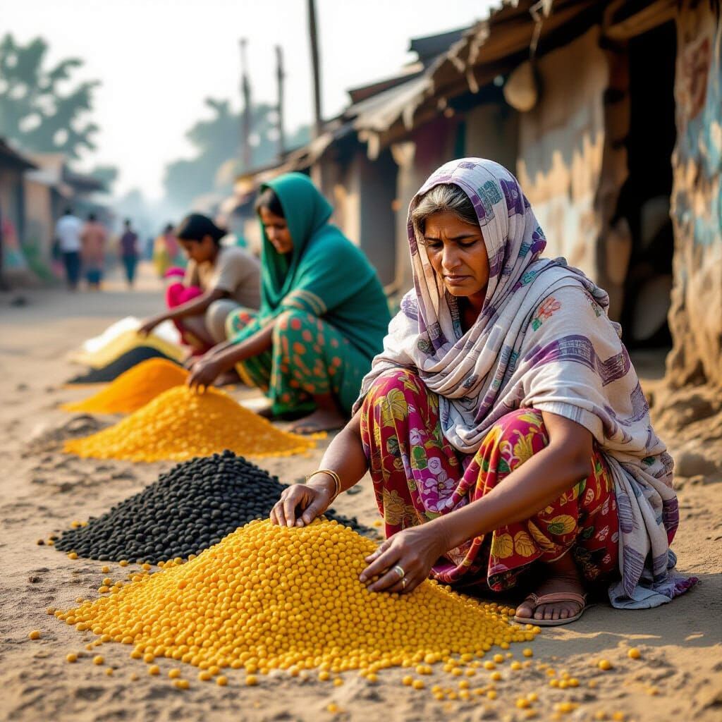 Image Depicting Hunger, Poverty, and Famine