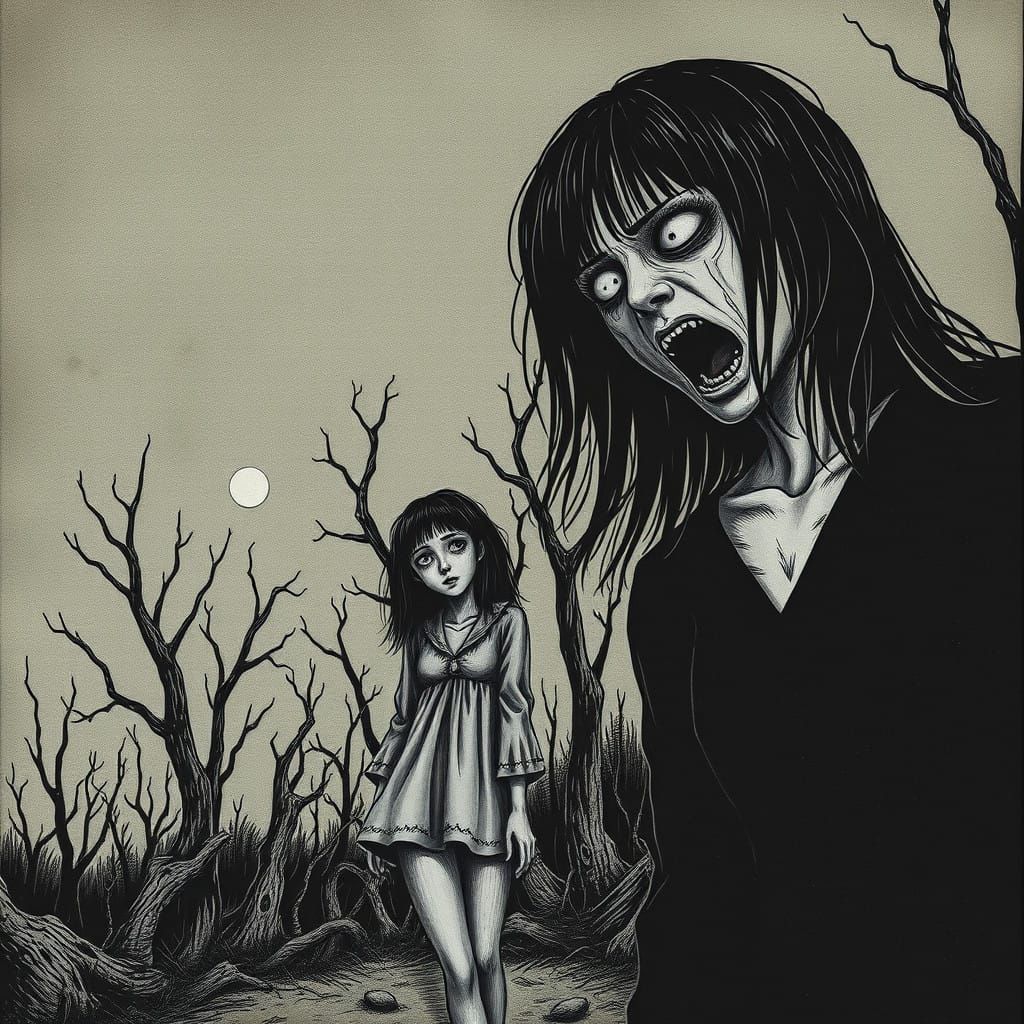 Surreal Horror Scenes Inspired by Junji Ito