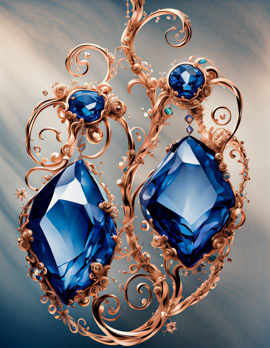 Surreal, Dreamlike Jewelry Masterpiece