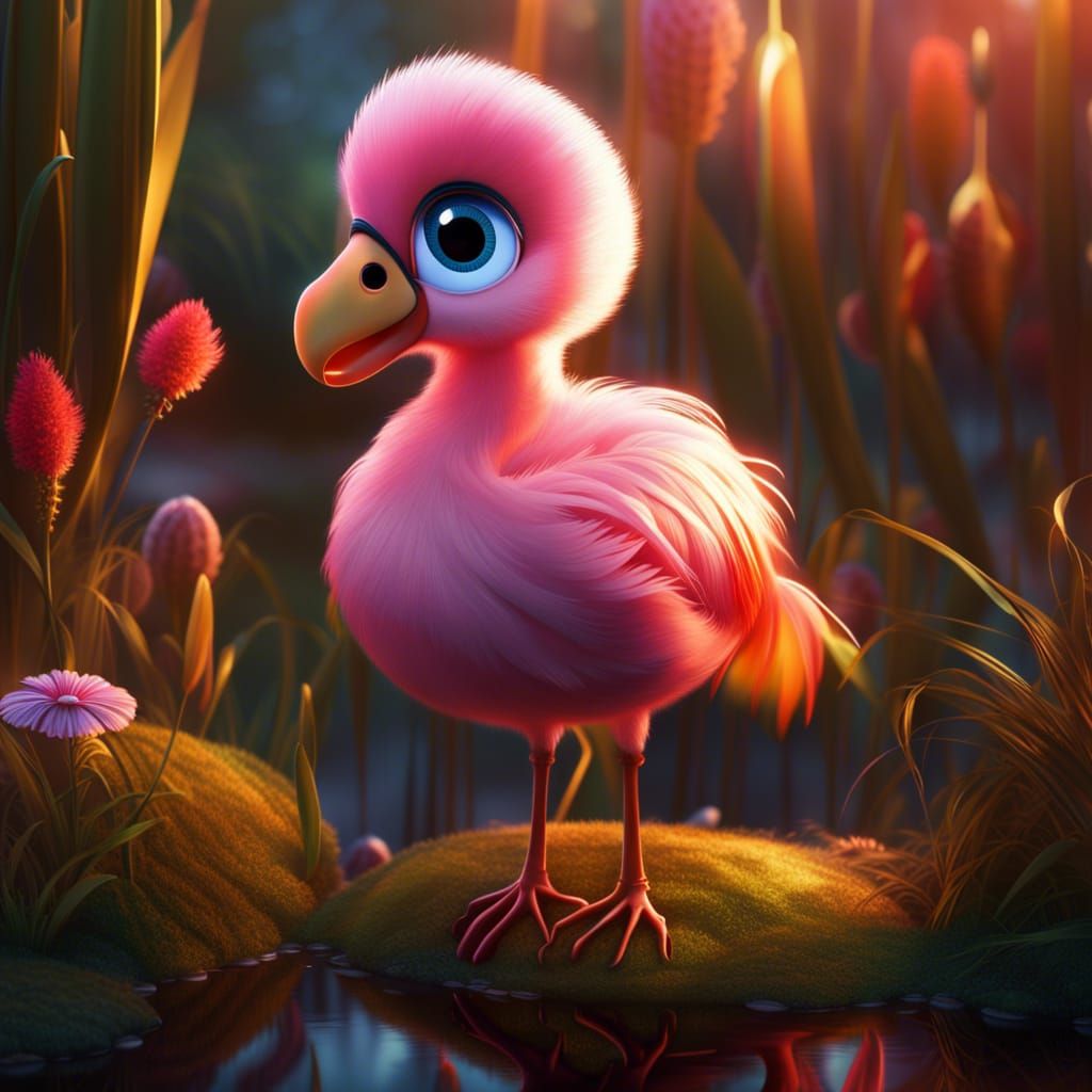 🦩 Baby Flamingo  🦩