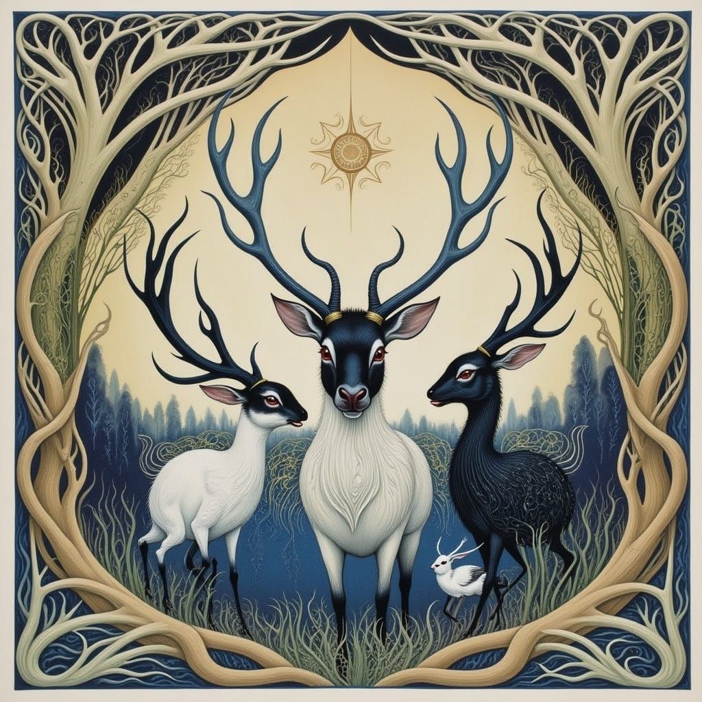 In the Kingdom of Majestic Deer