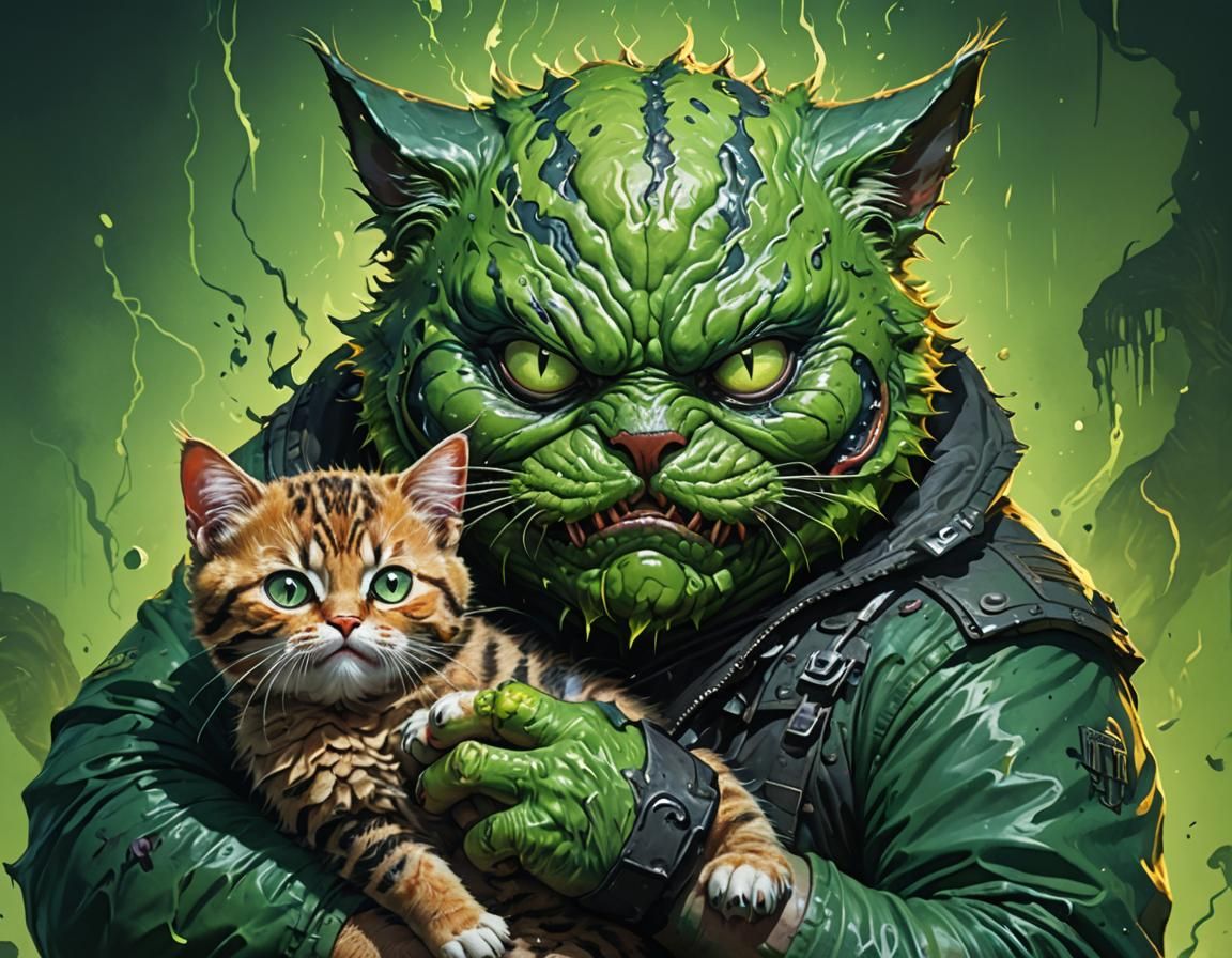 El Amor a los gatos de un Moustruo