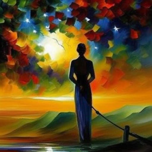 Gates to Other Worlds in Impressionistic Style