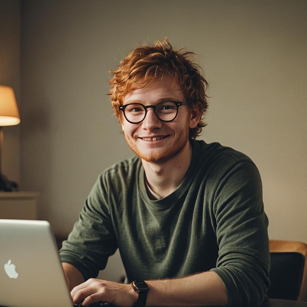 Epic Portrait of a Young Man in Cinematic Film Style