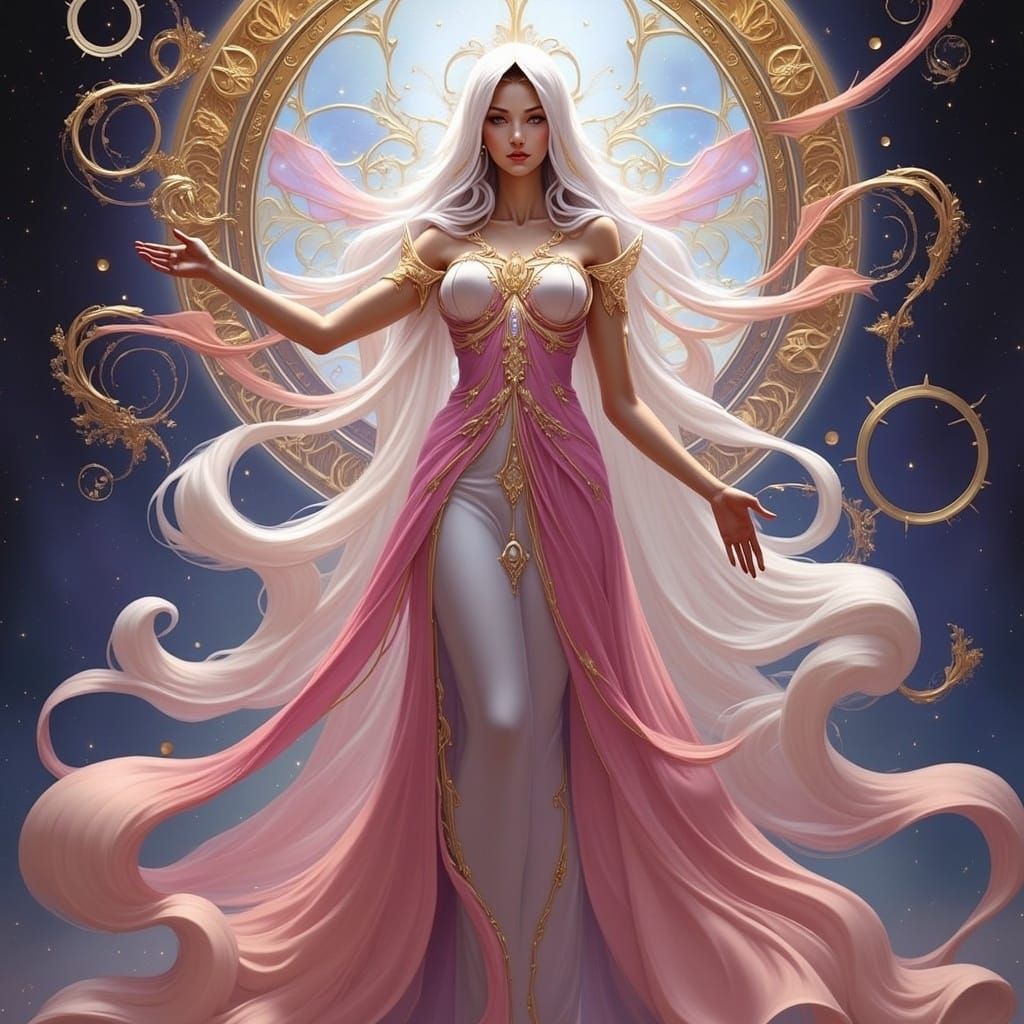 Enchanted Sorceress of the Arcane Realm