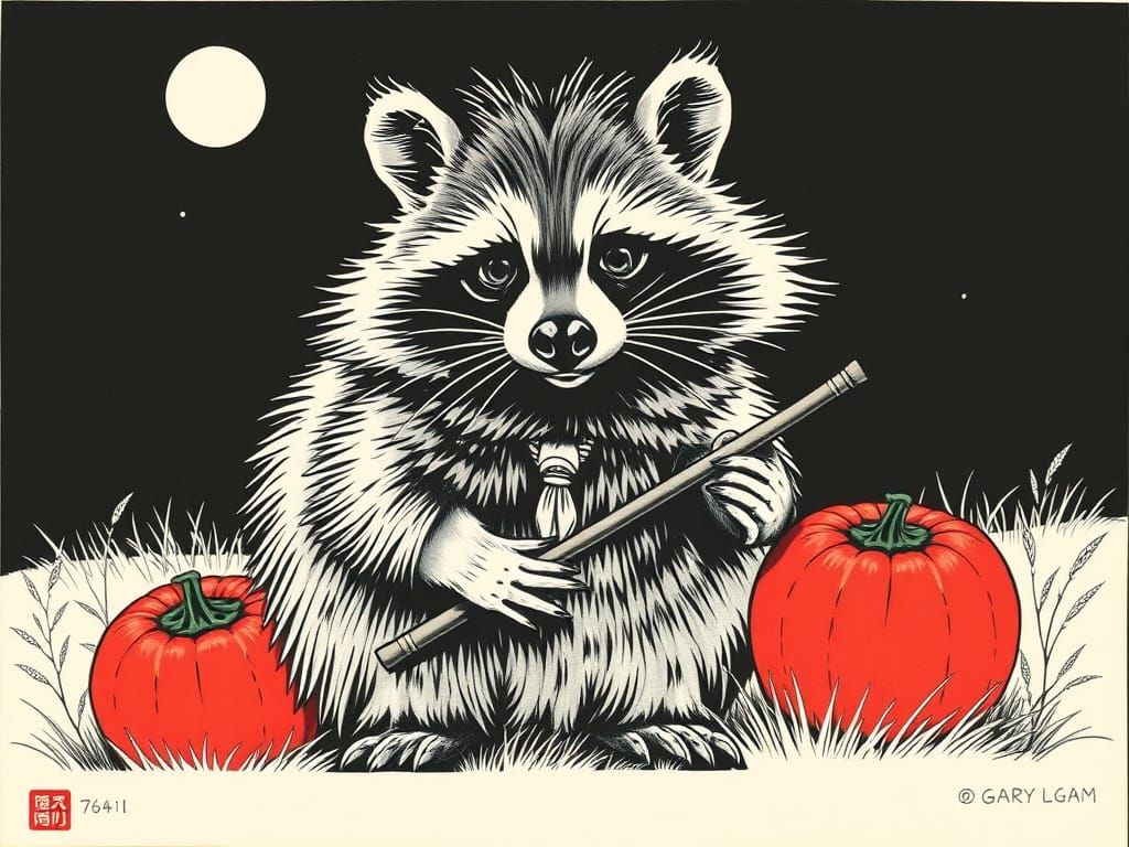 Mighty Farm Racoon