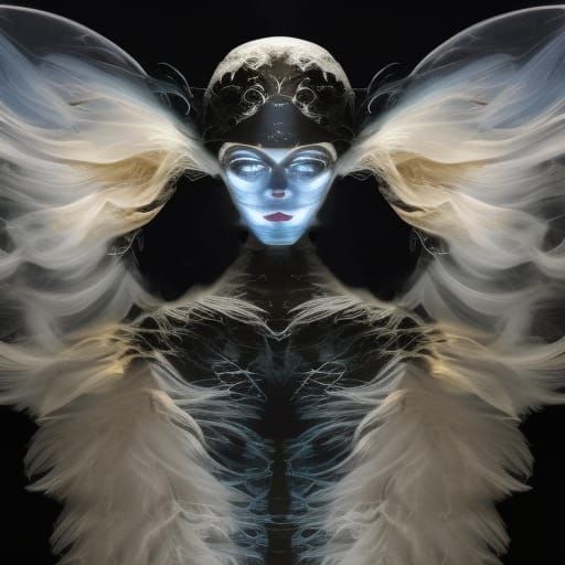 Angelic Apparitions Haunt Celestial Heavens as Infrared Phot...