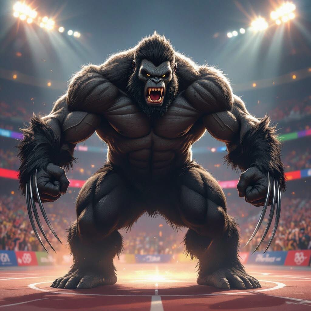 Hybrid King Kong Wolverine in Olympic Games