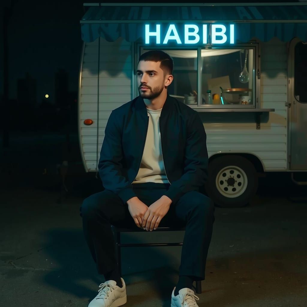 Nostalgic Turkish Man at Nashville Food Stall