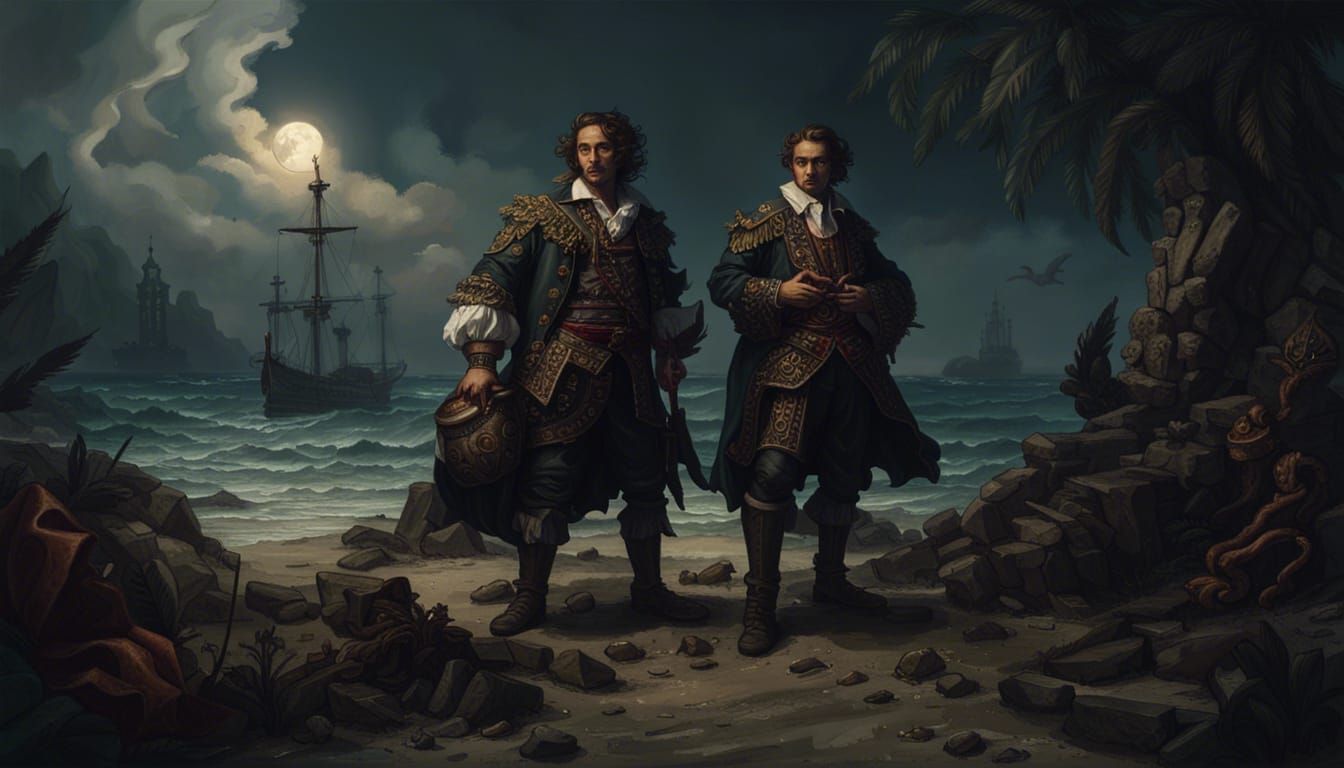 Baroque Devils on a Deserted Island