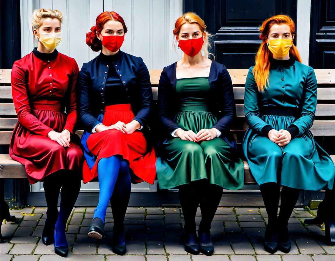 Danish Girls in Copenhagen: Portrait Painting