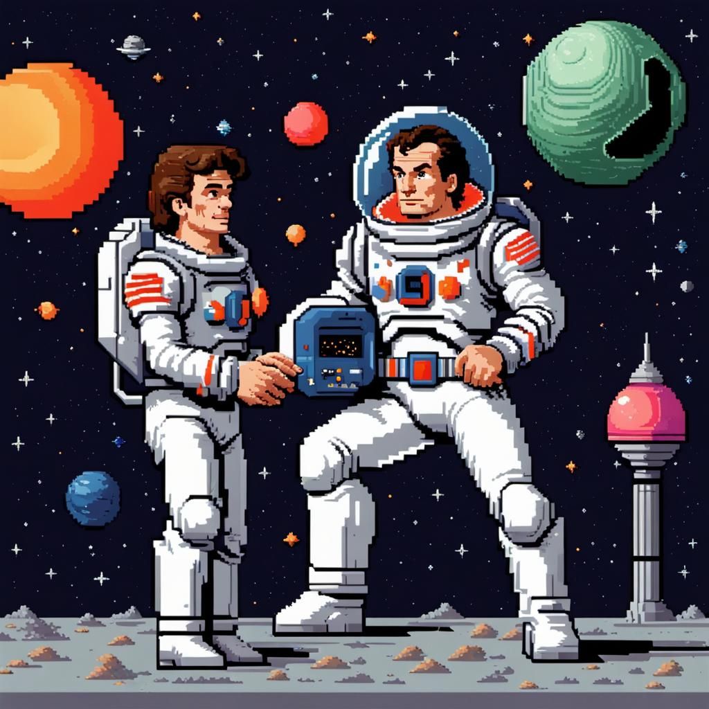 Pixel Art: Space Quest's Roger Wilco