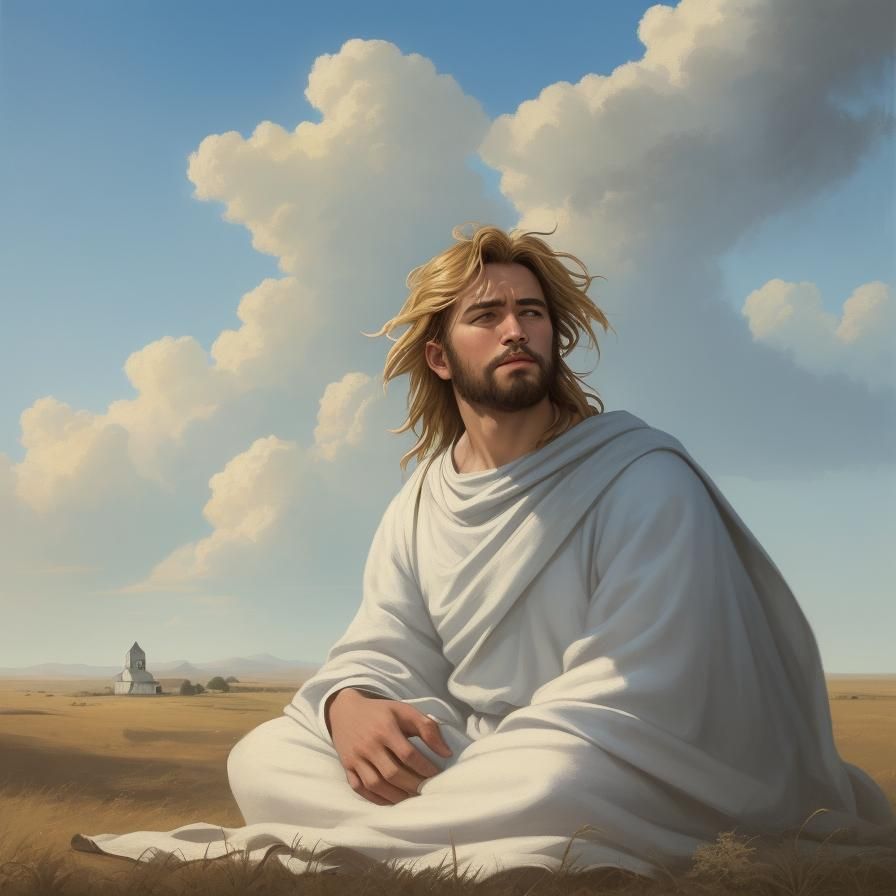 Man in Prayer: A Divine Biblical Illustration