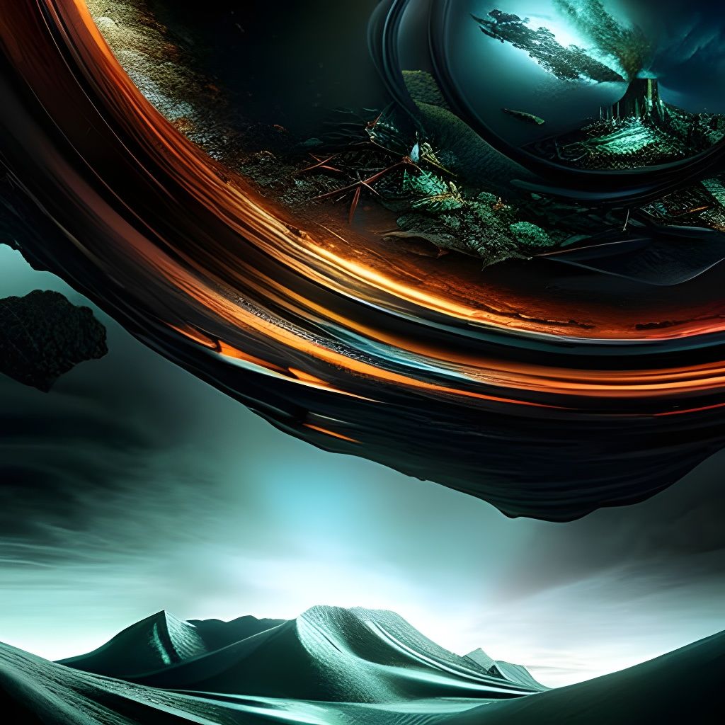 Surreal Art: Time Passing in Digital Painting