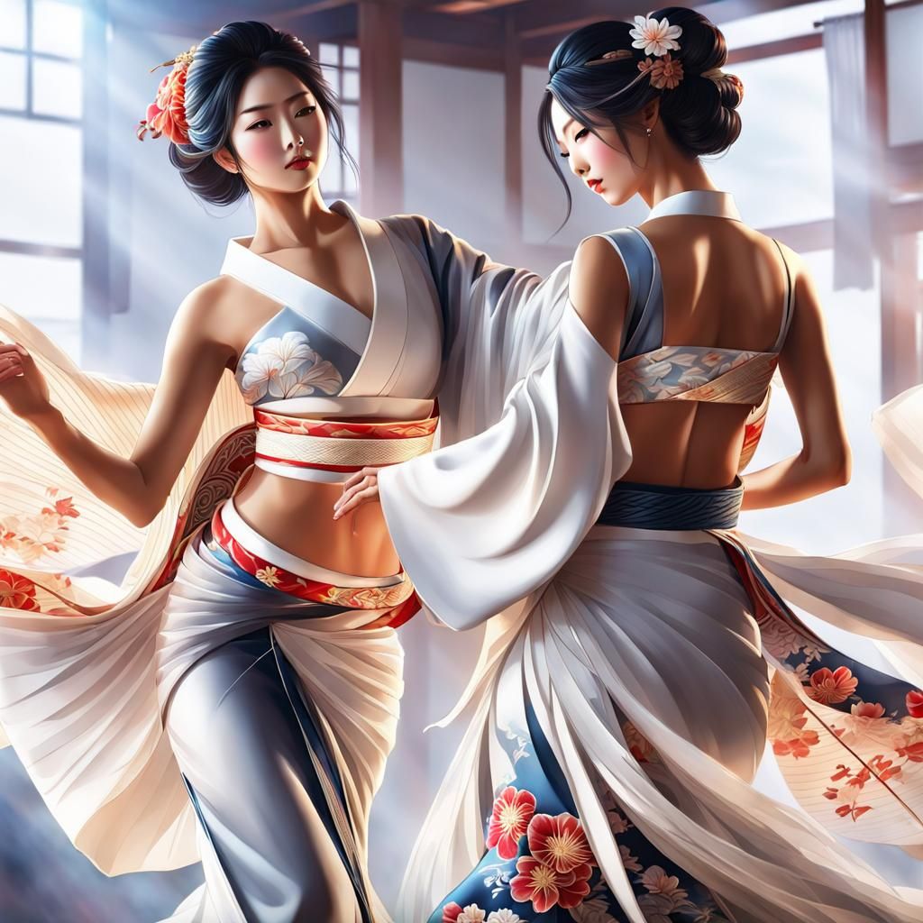 Japanese woman beautiful like a lotus flower  /0007