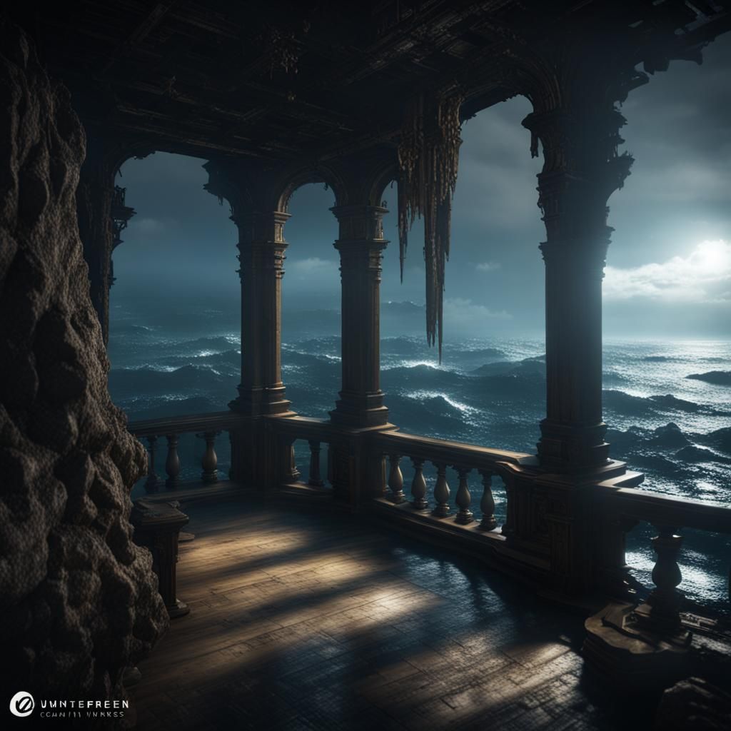 Ocean in a Dark World: 3D Game Cinematic