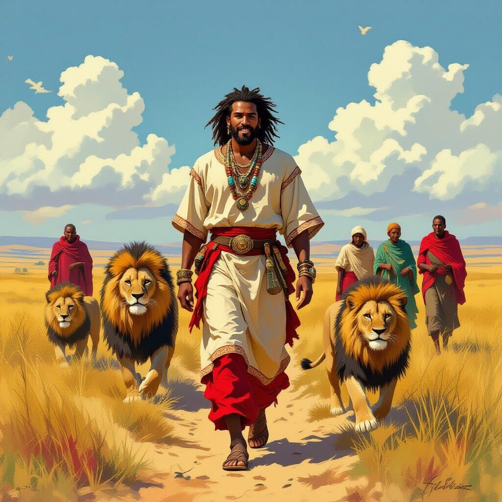 Jabari's Triumphant Return with Lion Pride