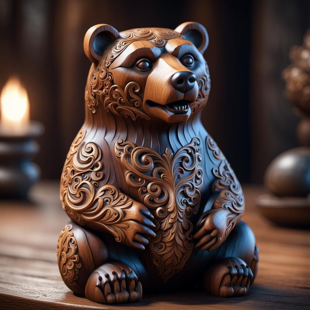 Mogi Bear Figurine