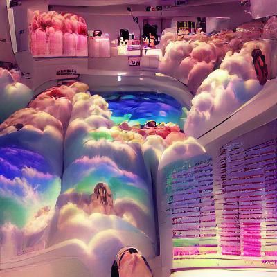 Ethereal Heaven Scene with Soft Light