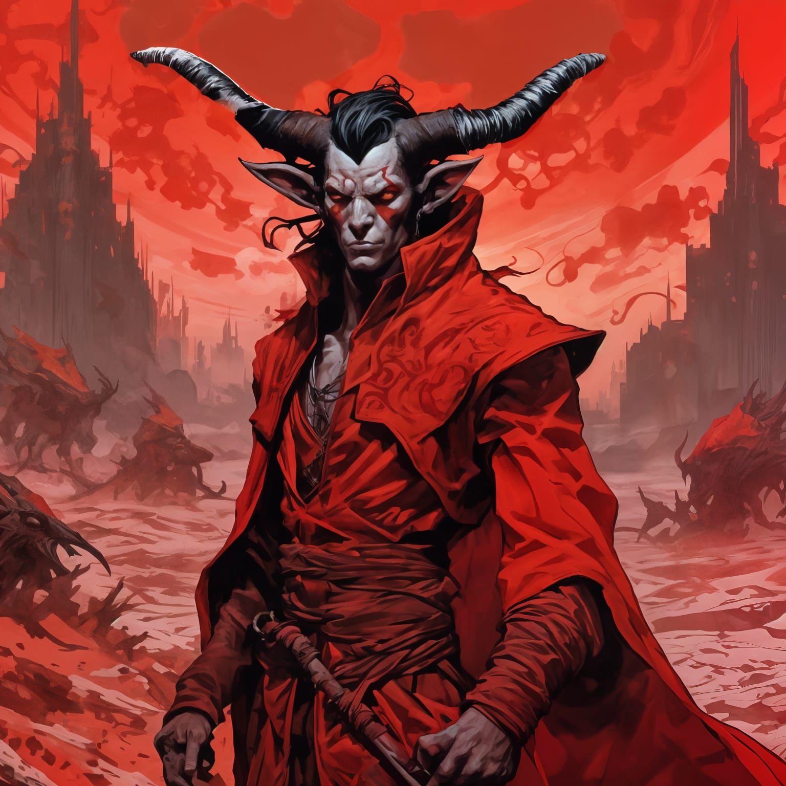 Yowfe Adyma and the Black Knight