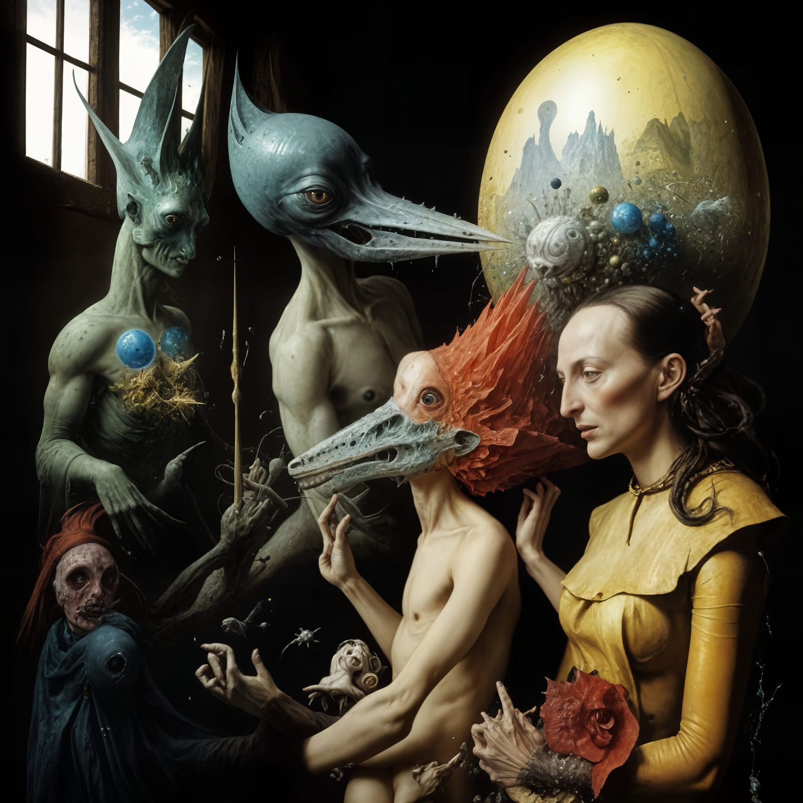 After turning over the 'Egg,' they sought to leave - Held for a week and 'questioned.'