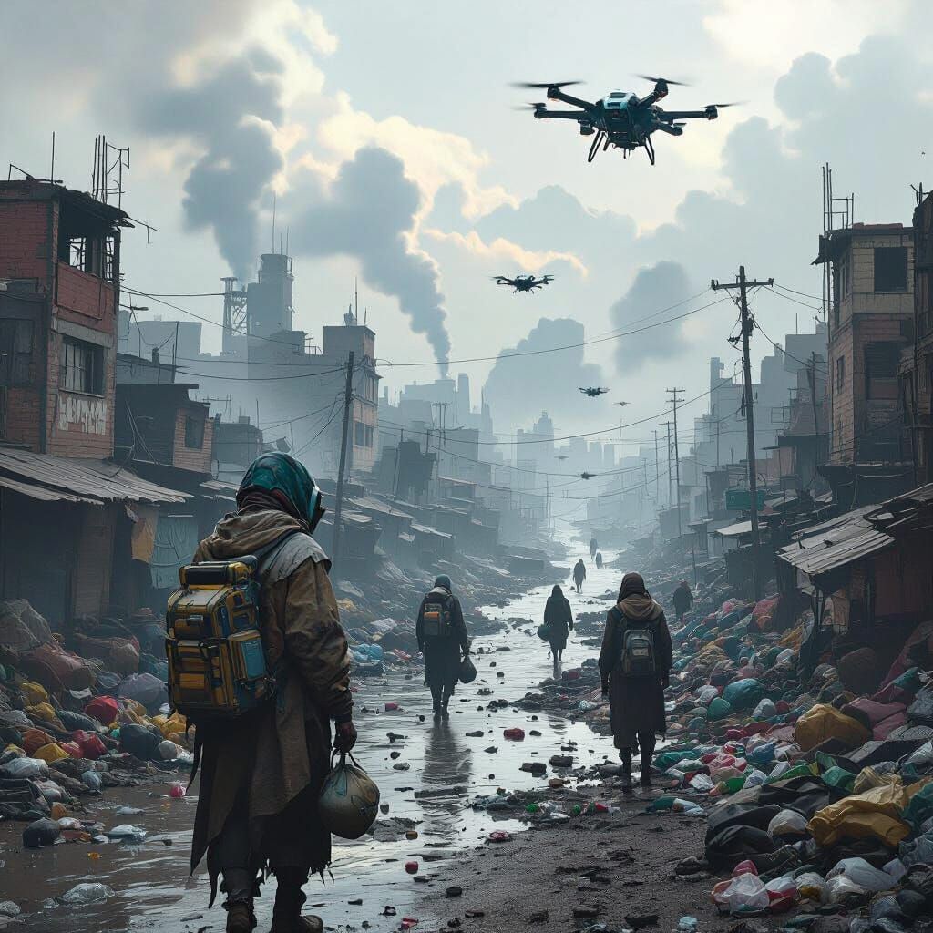 Futuristic Peru: Urban Decay and Pollution