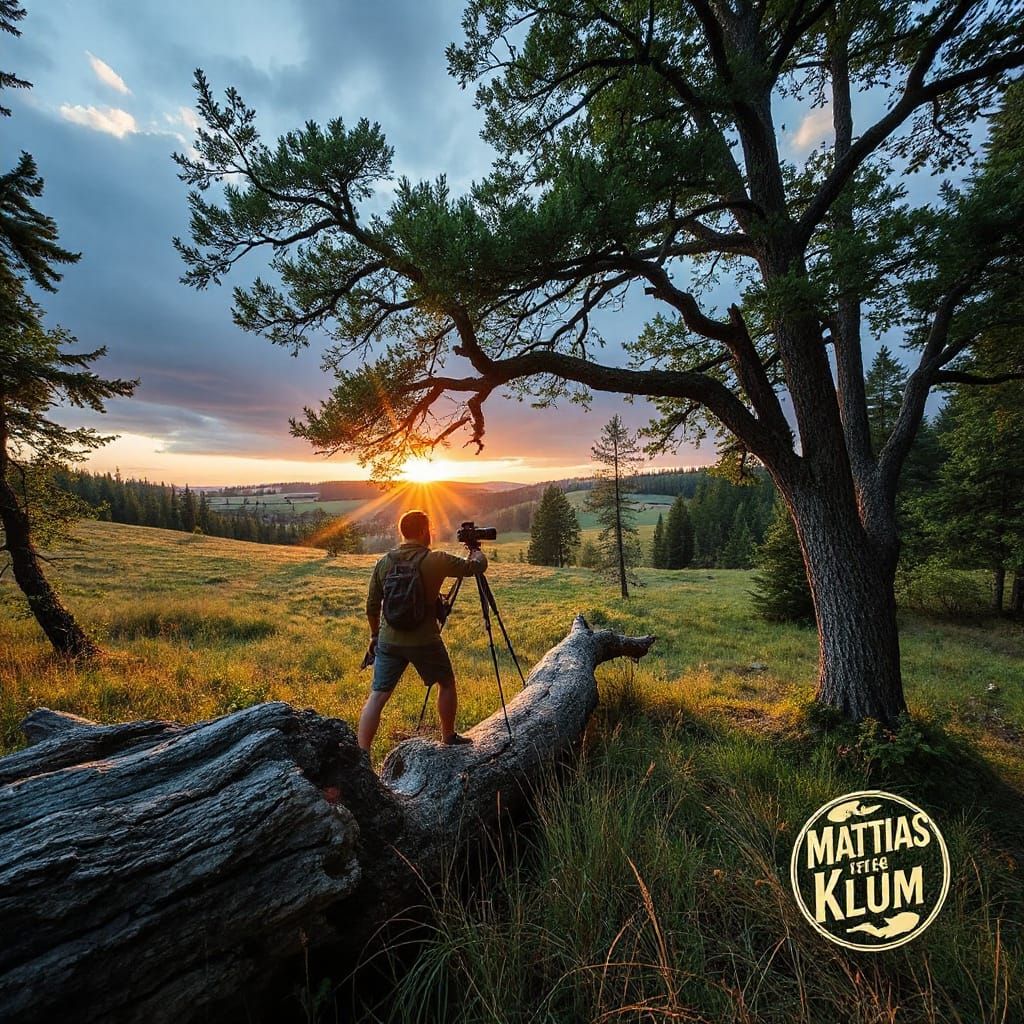 Wildlife Photographer in Action