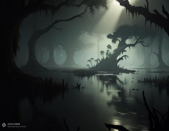 Bullywug in Misty Swamp: 3D Game Art