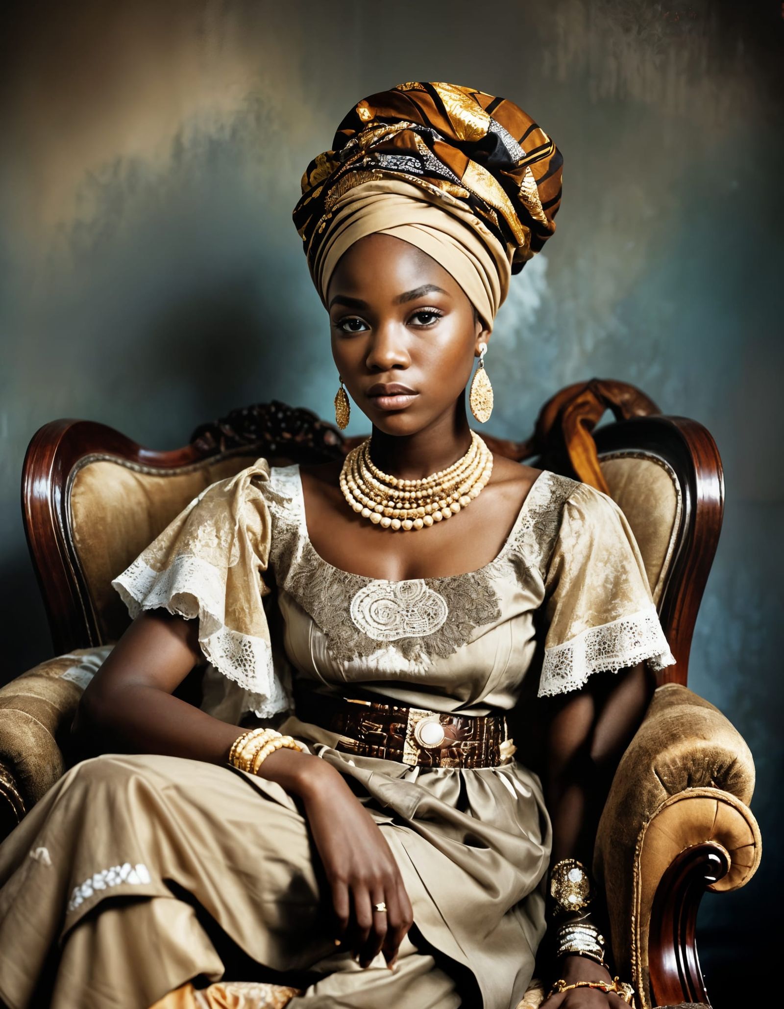 Striking Portrait of a Modern Nigerian Woman