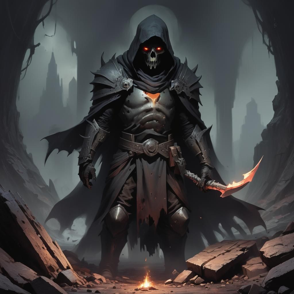 Grimdark Fantasy Landscape