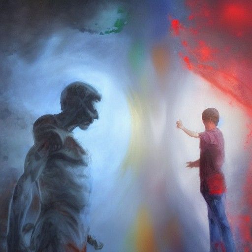 Emotions vs Logic: Academic Concept Art