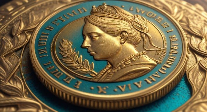 Queen Victoria Commemorative Coin.